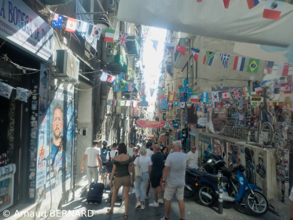 Dans les rues de Naples