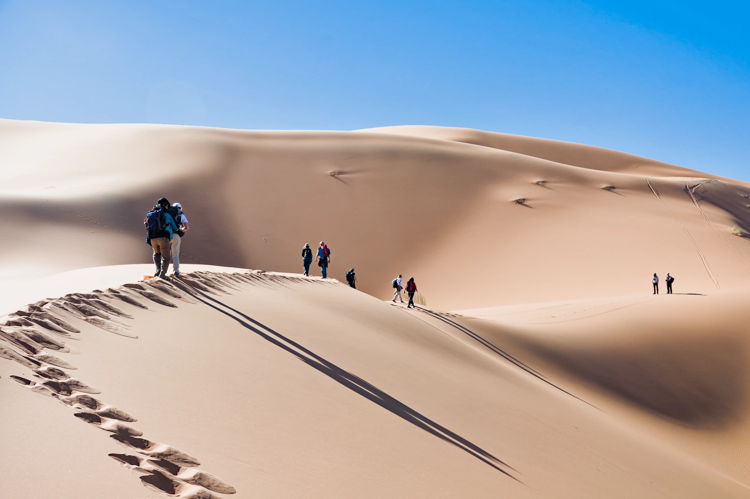 Les dunes de Merzouga