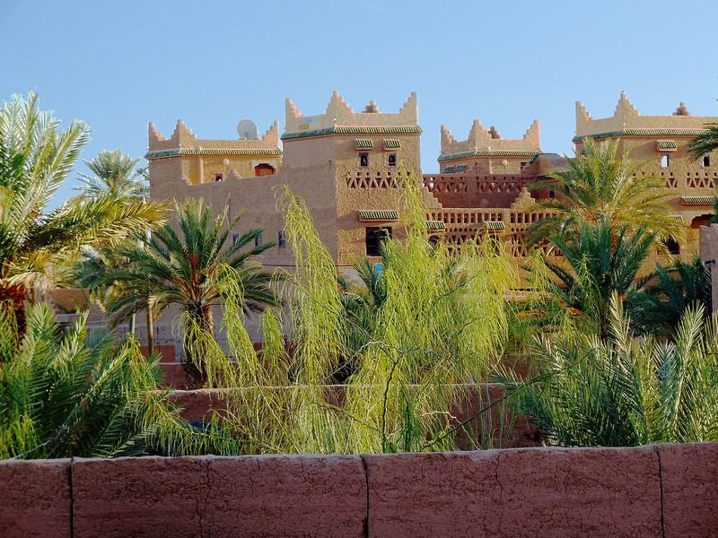 Dunes et oasis du Draa