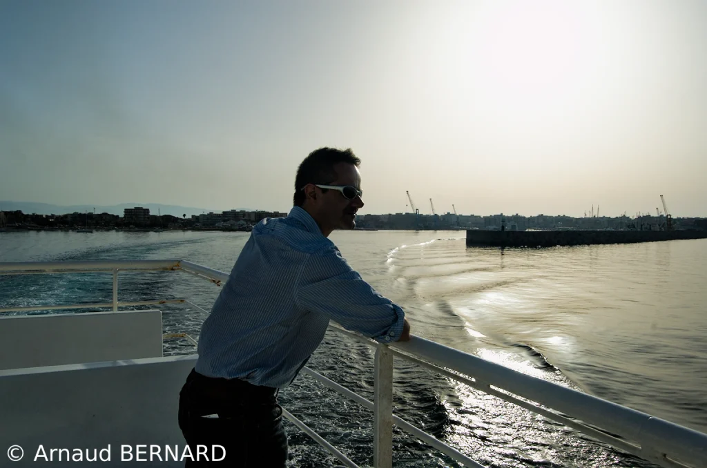 Sur le bateau